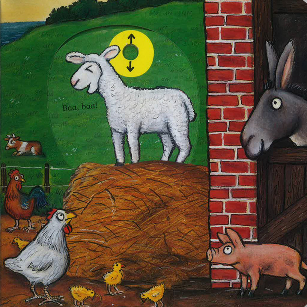 Lizzy the Lamb Board Book, Illustrated by Axel Scheffler