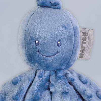 Nattou Lapidou Vibrating Octopus Toy, Dark Blue