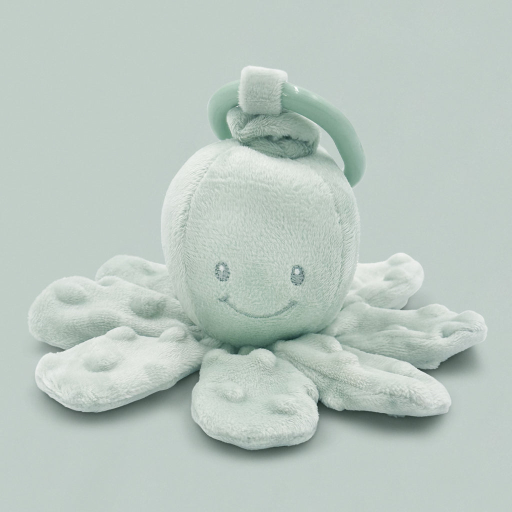 Nattou Vibrating Octopus Pram Toy, Green