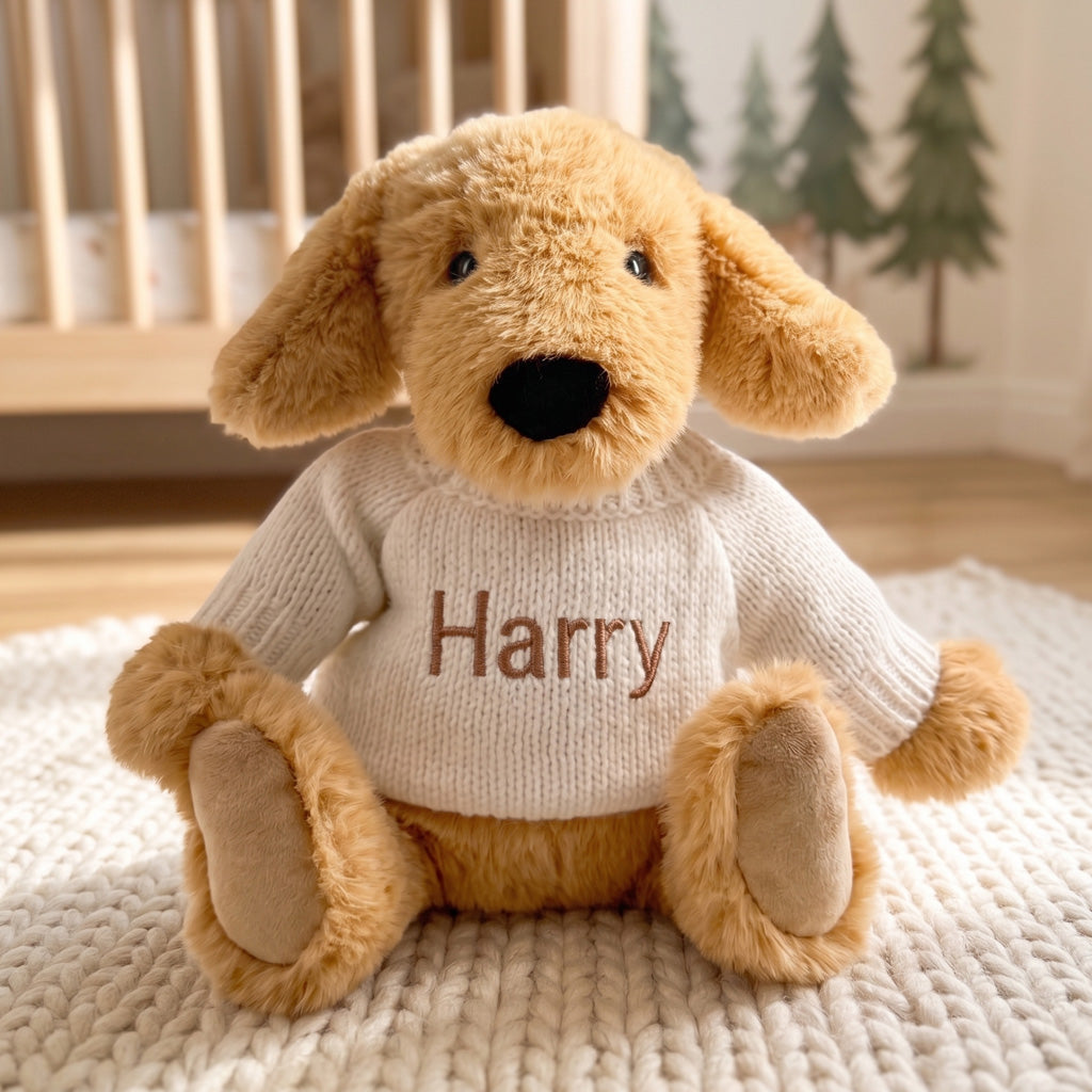 Personalised Dougie Dog Soft Toy