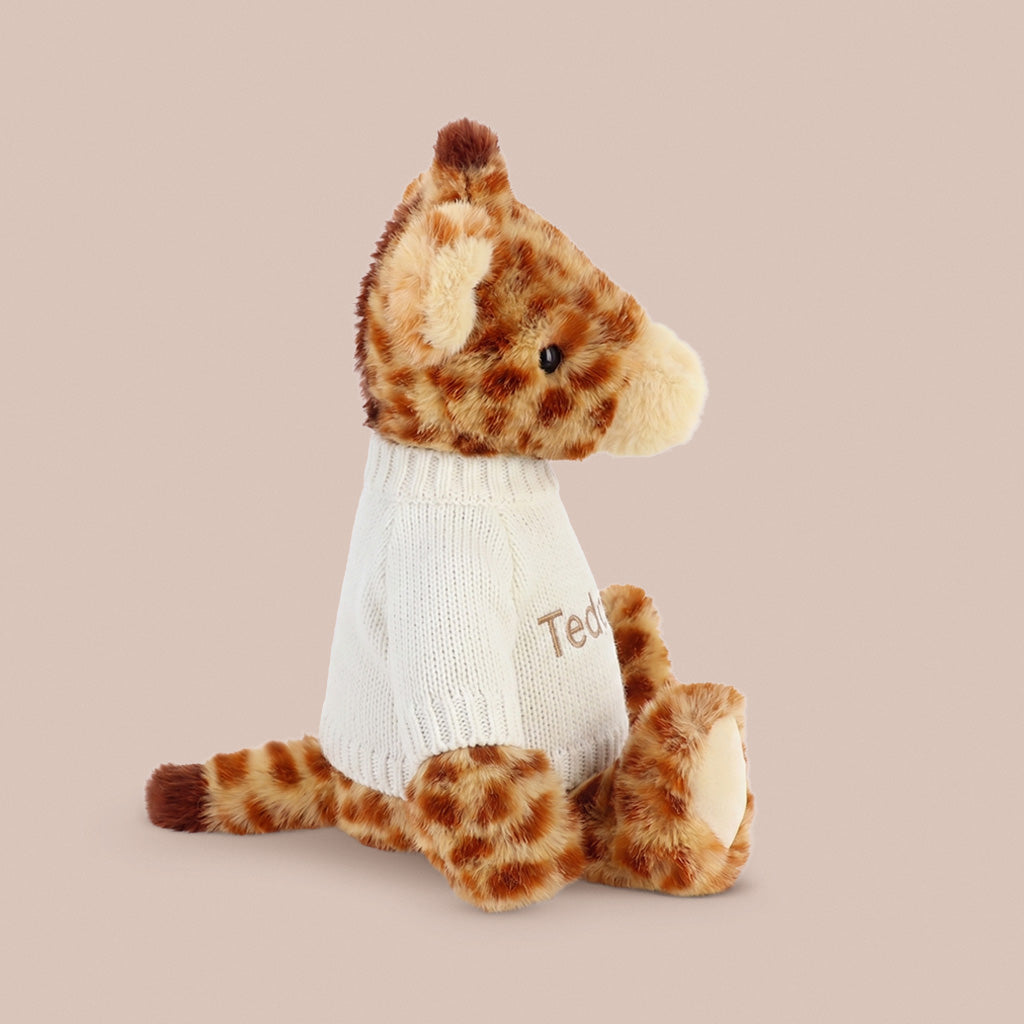 Personalised Gerry Giraffe Soft Toy