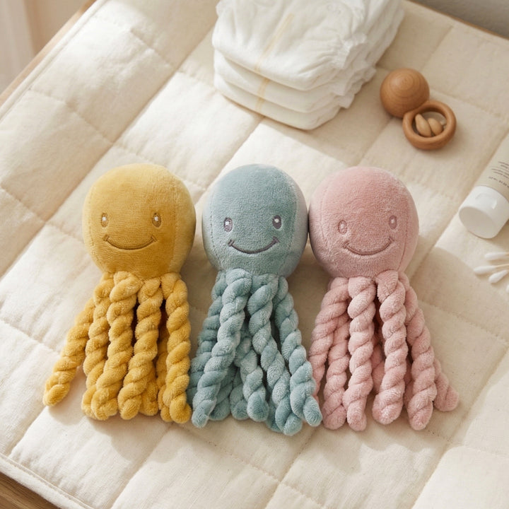 Nattou Piu Piu Octopus New Baby Soft Toys