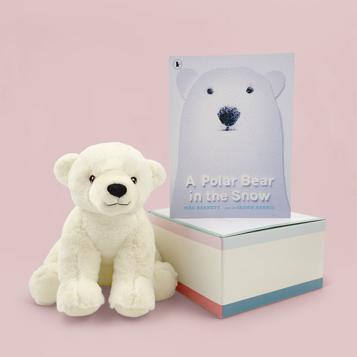 A Polar Bear in the Snow Book and Soft Toy Set