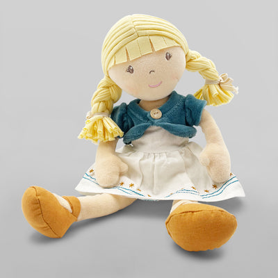 First Birthday Gift Organic Rag Doll Maria