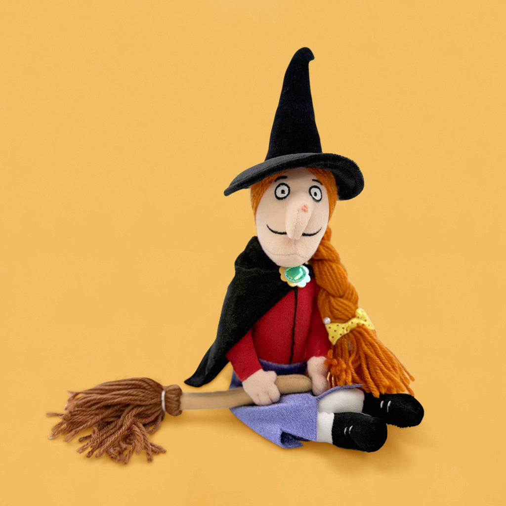 Room on the Broom Witch with Broom Soft Toy