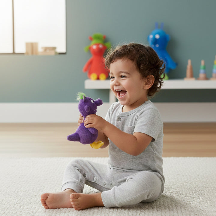 Bill, Janet and Baby Smed-Smoo Soft Toy Set from The Smeds and The Smoos