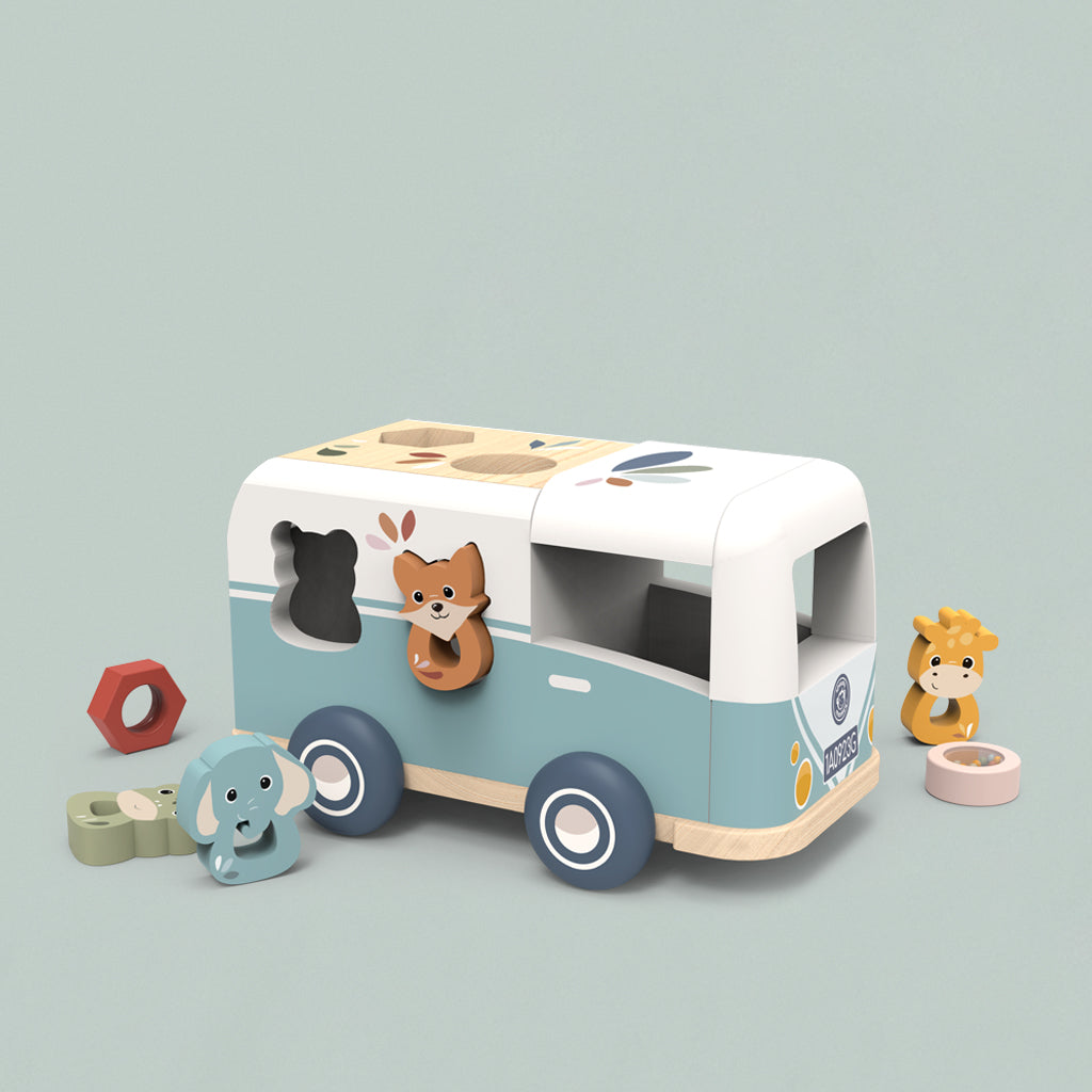 Speedy Monkey Van Shape Sorter
