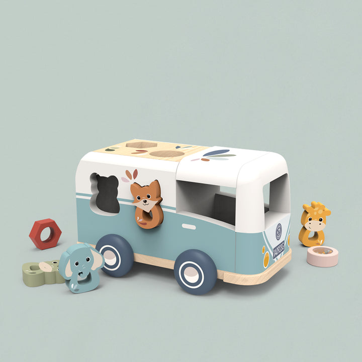 Speedy Monkey Van Shape Sorter