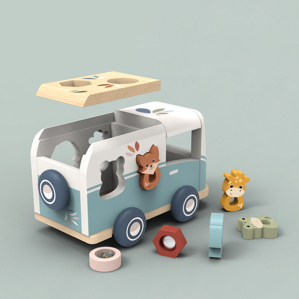 Speedy Monkey Van Shape Sorter