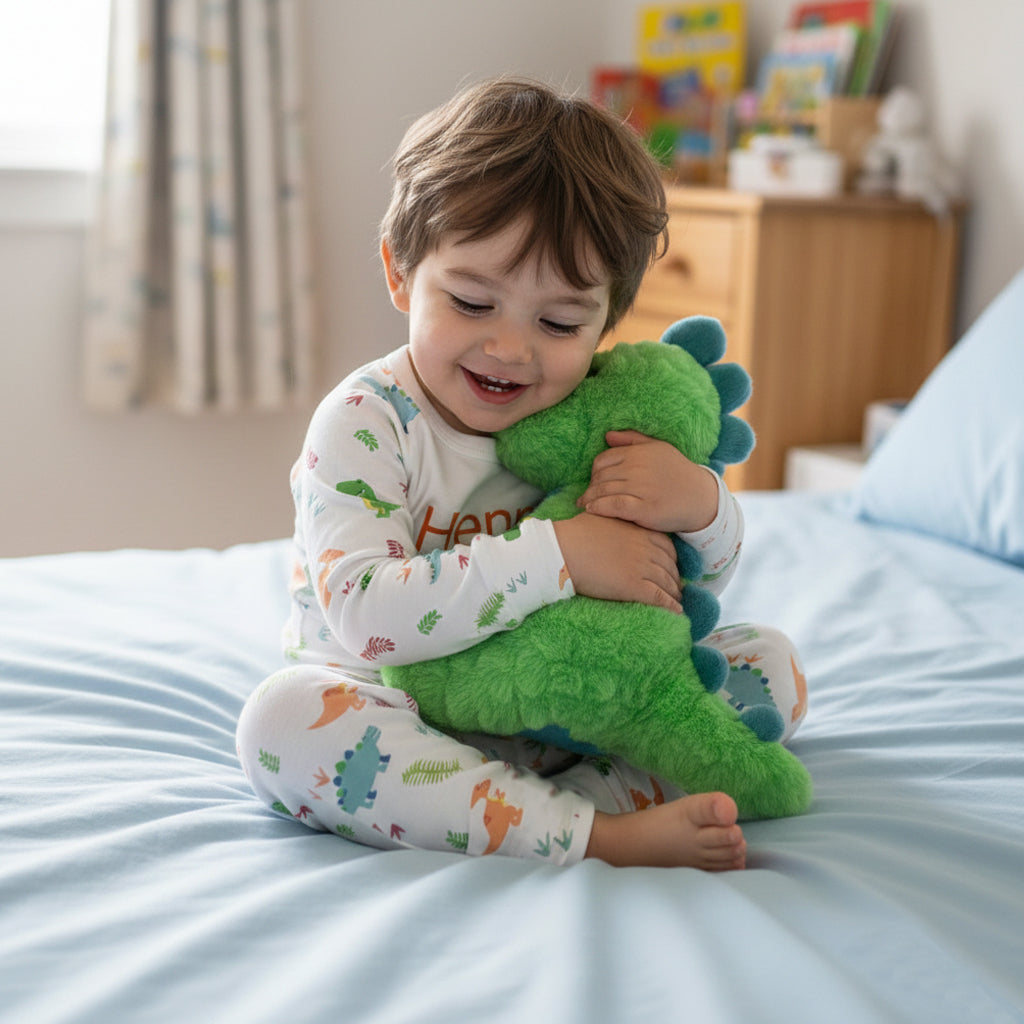 Steiff Soft Cuddly Friends Spott Stegosaurus Dinosaur Soft Toy