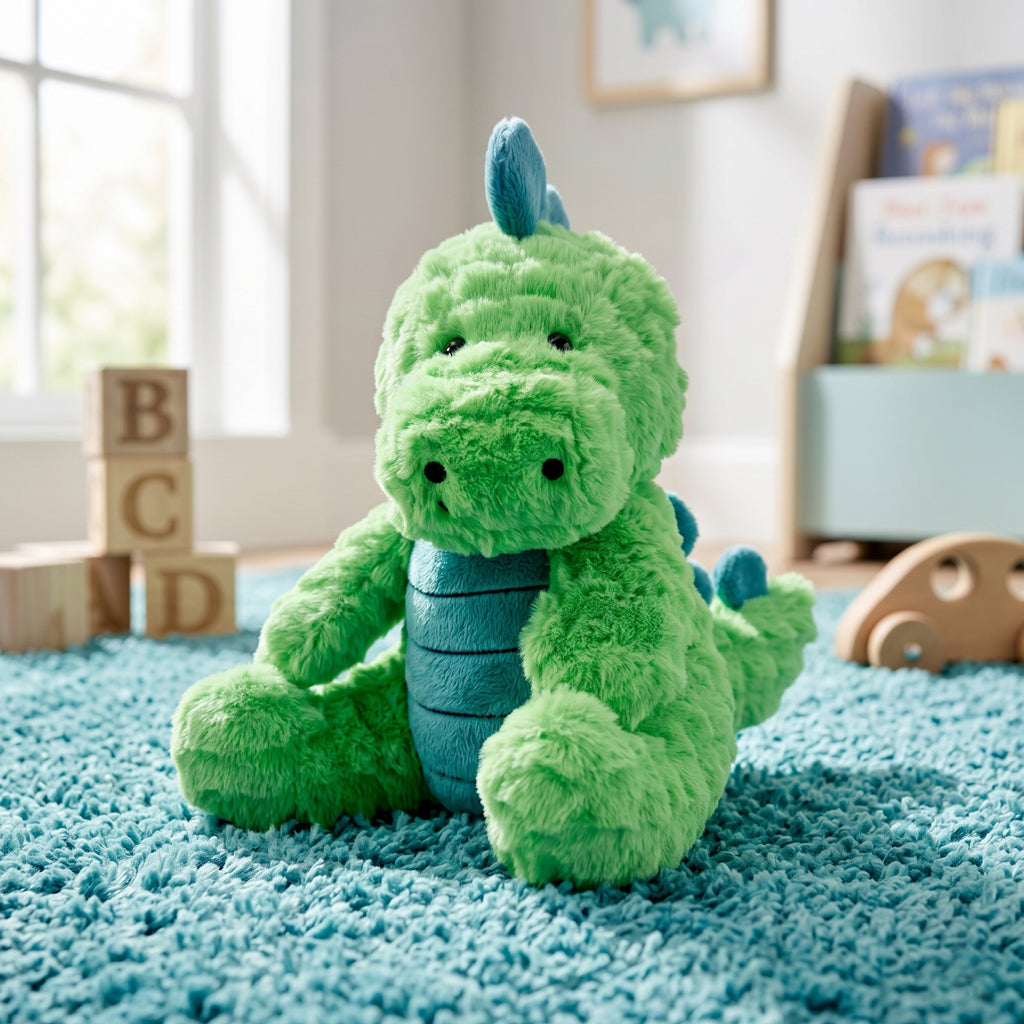 Steiff Soft Cuddly Friends Spott Stegosaurus Dinosaur Soft Toy