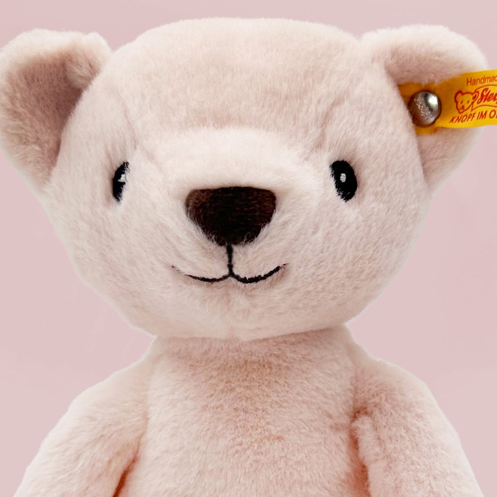 Steiff My First Steiff Teddy Bear, Pink Close Up