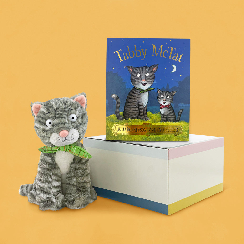 Tabby McTat Soft Toy and Book Toddler Gift Set 