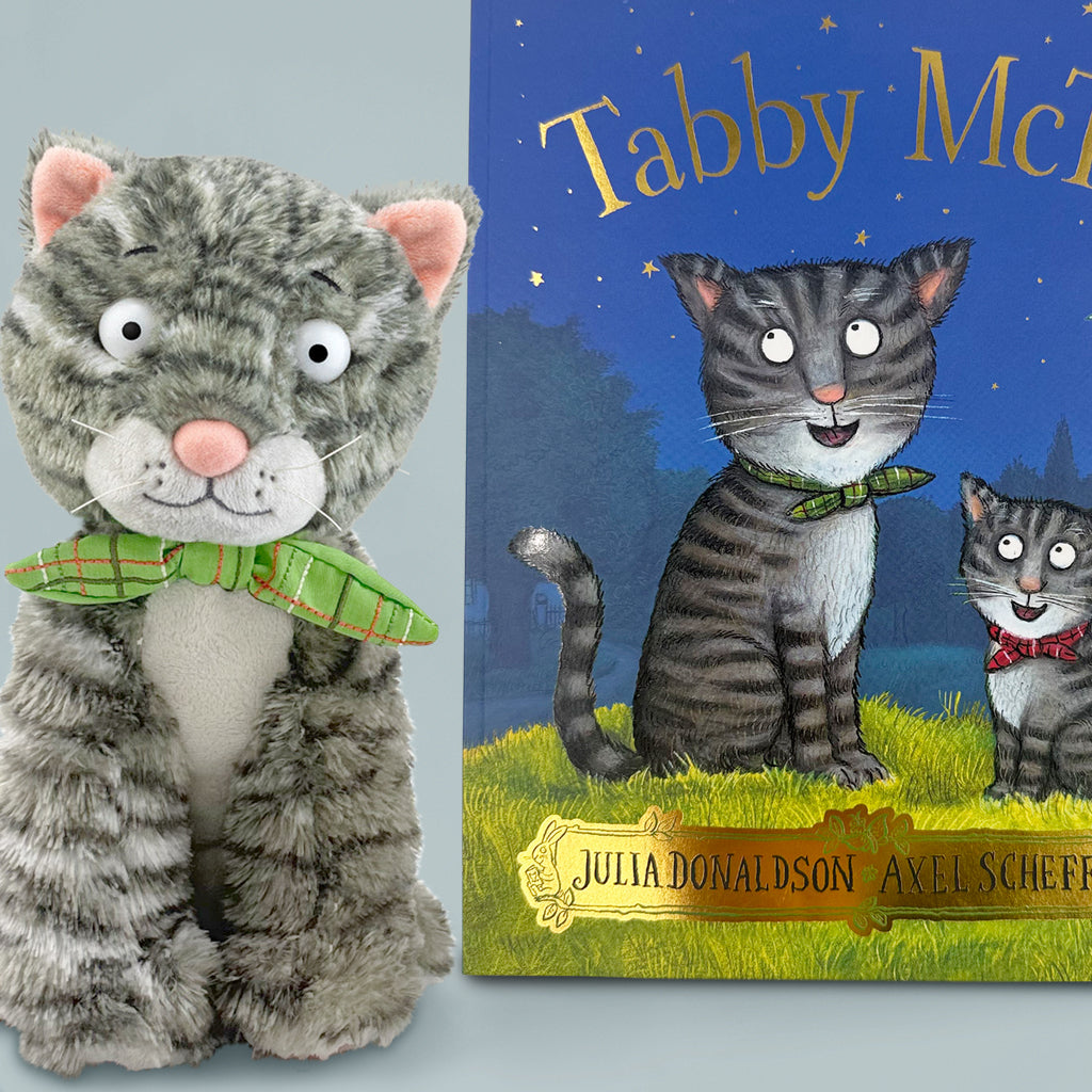 Tabby McTat Soft Toy and Book Toddler Gift Set 