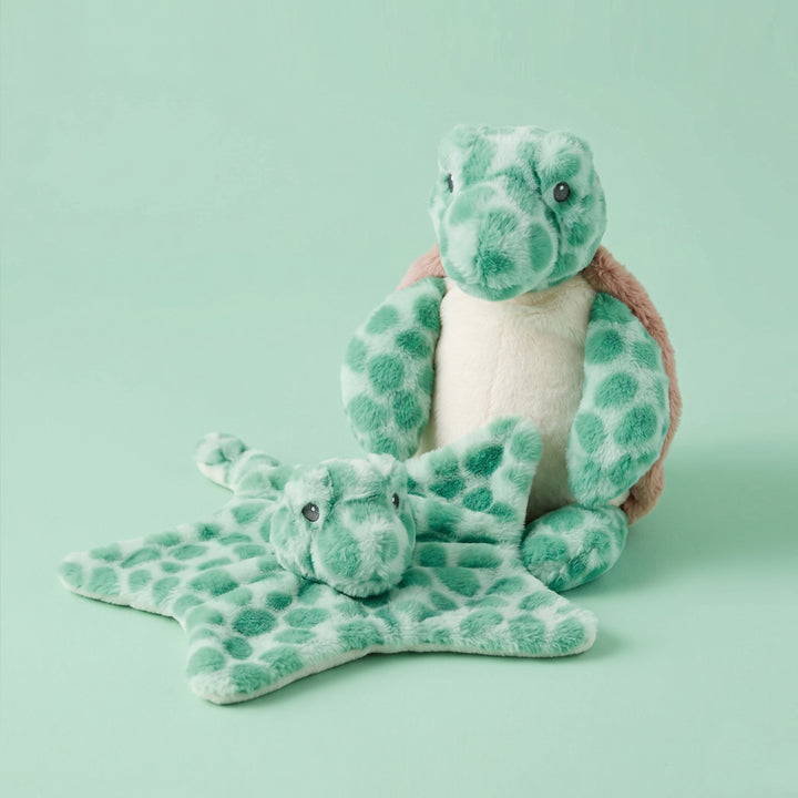 Timothy Turtle Soft Toy and Comforter Gift Set