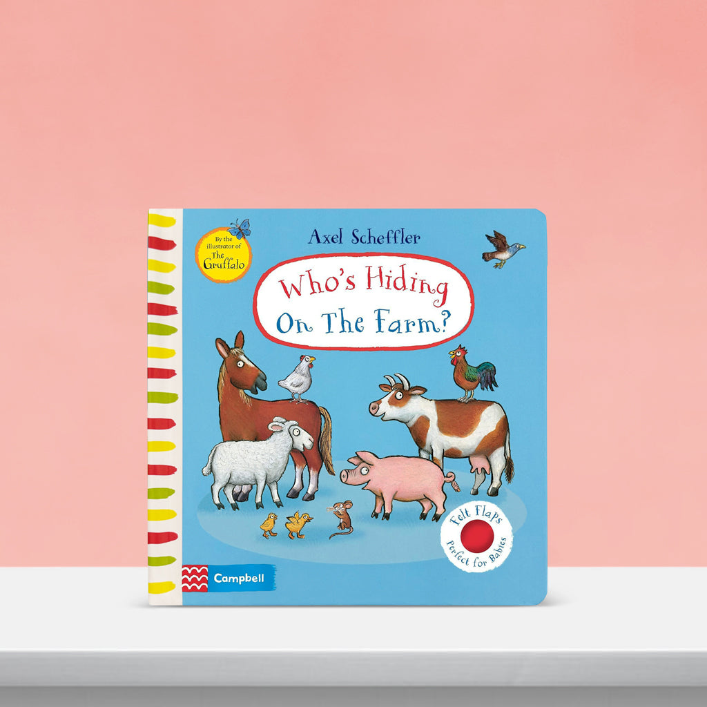 Who's Hiding on the Farm? Board Book