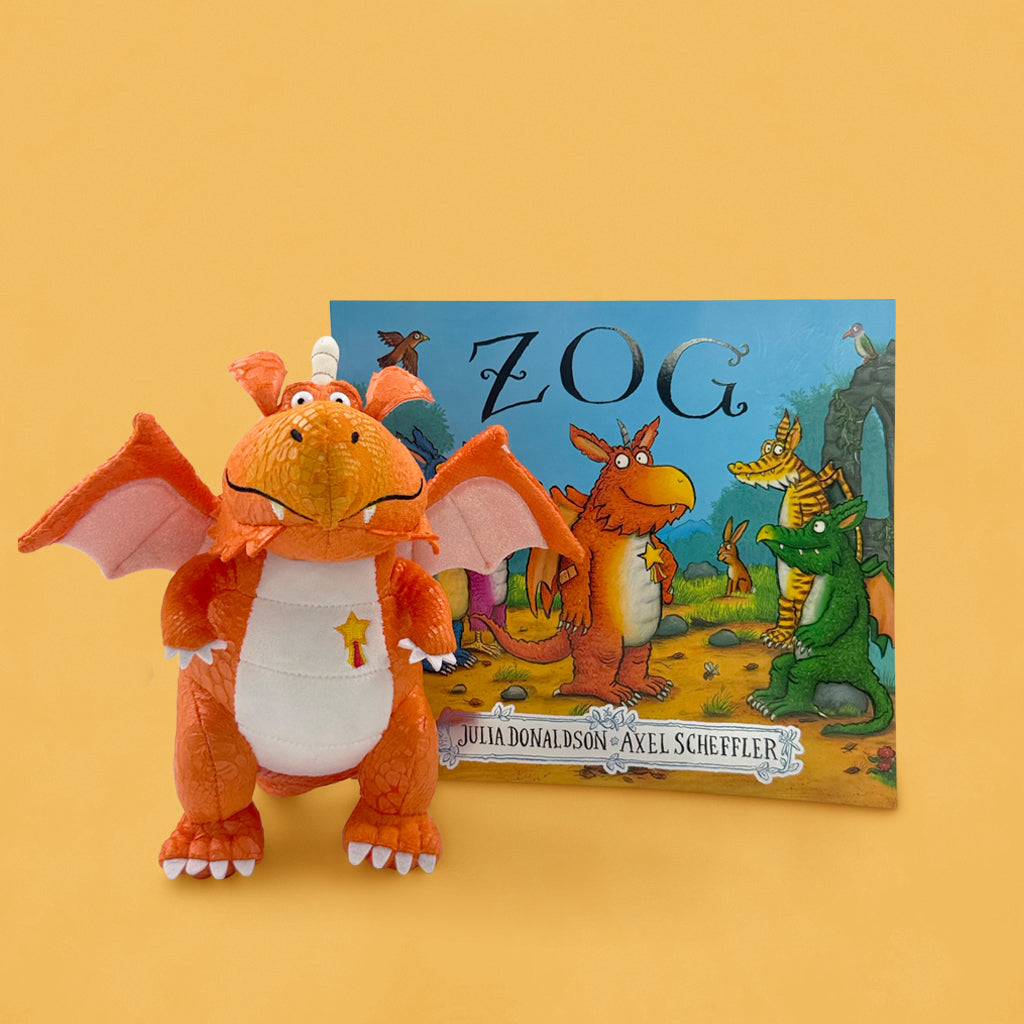 Zog the Dragon Soft Toy and Storybook Toddler Gift Set