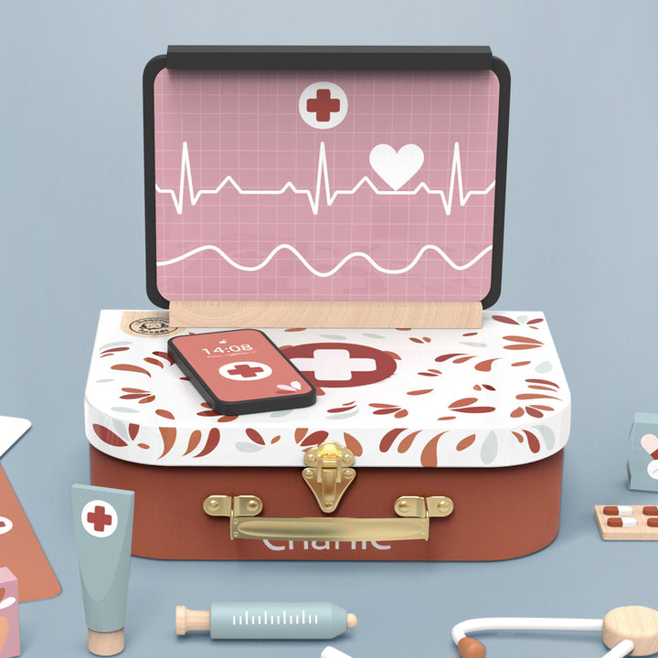 Personalised Speedy Monkey Doctors Set 