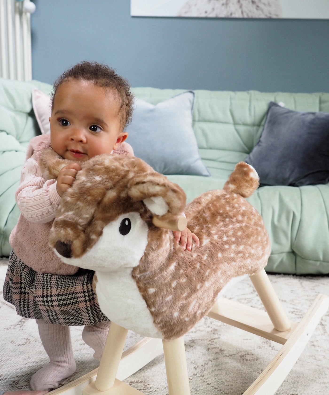 Willow Rocking Deer