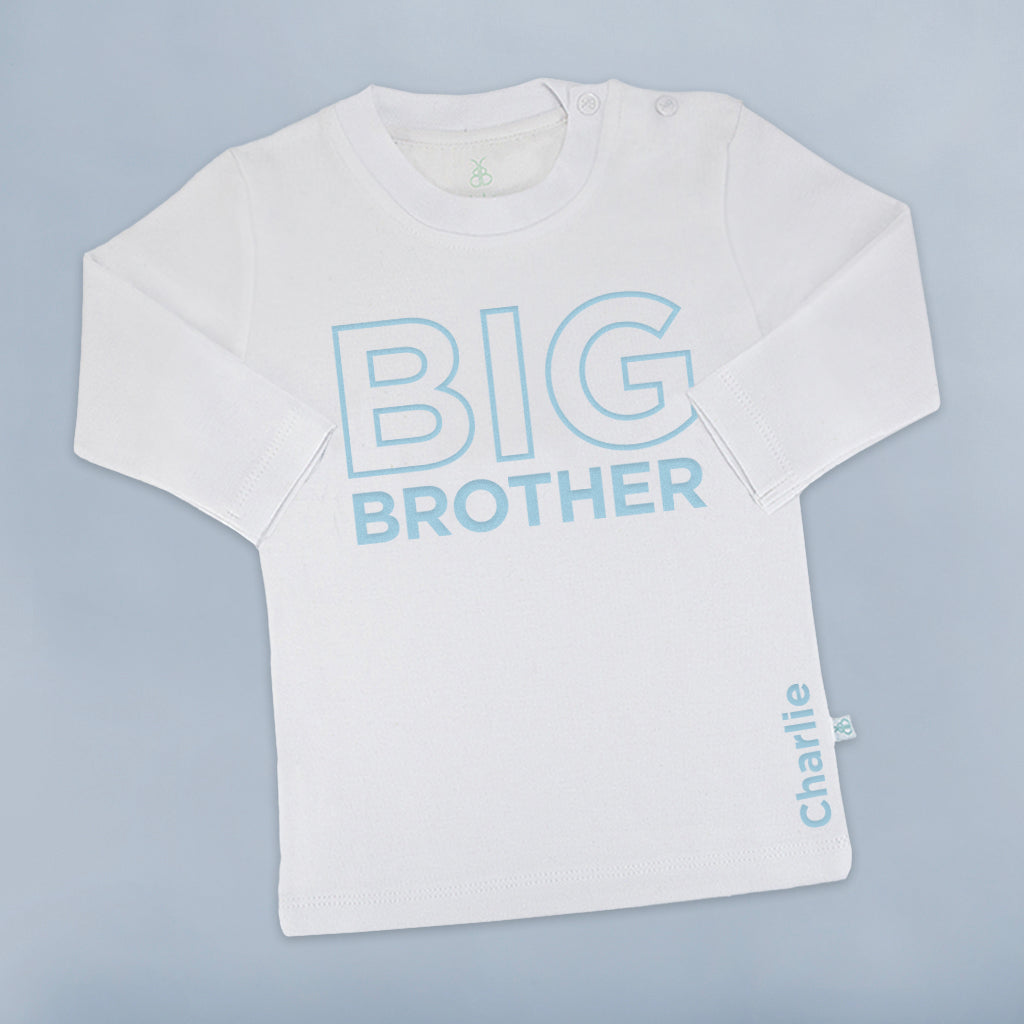 Personalised Big Brother T-shirt-Long-Sleeved