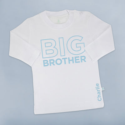 Personalised Big Brother T-shirt-Long-Sleeved