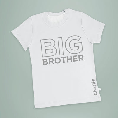 Personalised Big Brother T-shirt-Short-Sleeved