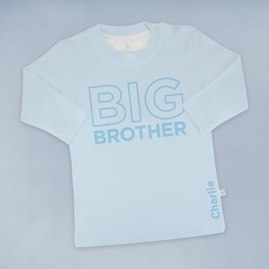 Big Brother T-Shirt with Personalised Bernard Bear