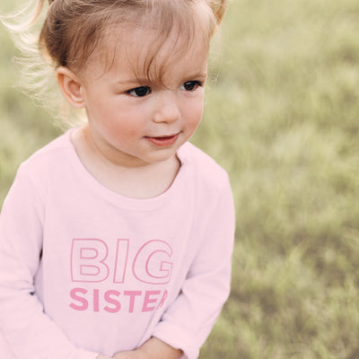 Big Sister T-Shirt with Personalised Bernard Bear