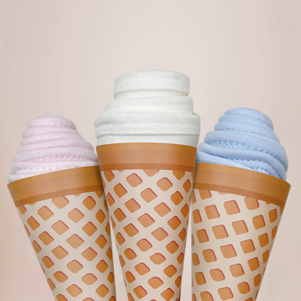 Bib Ice Cream Cornet Blue