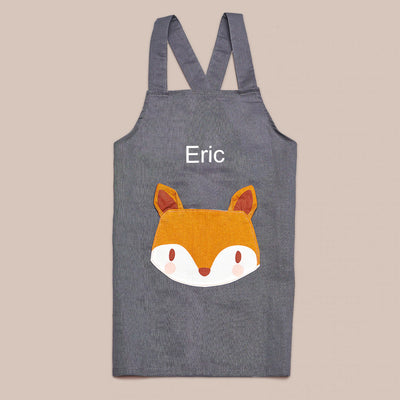 Bashful Fox and Personalised Apron