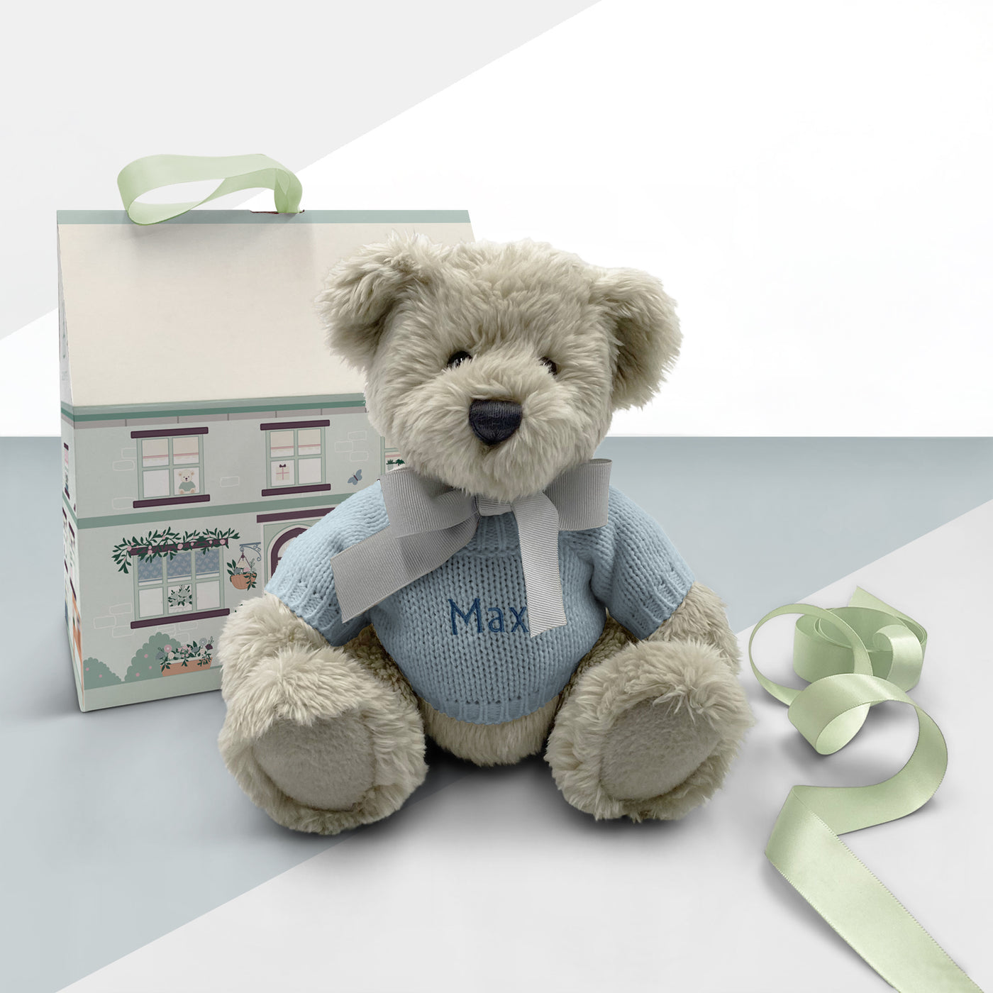 Personalised Berkeley Bear, Blue