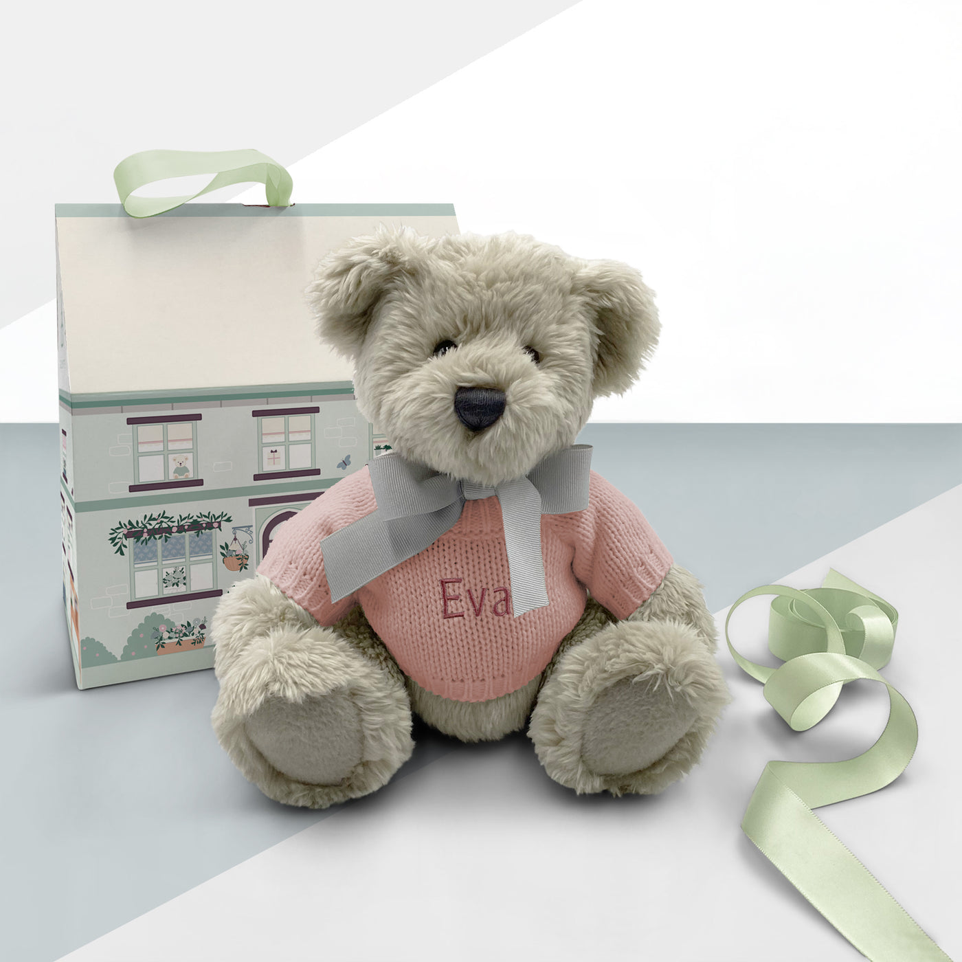 Personalised Berkeley Bear, Pink