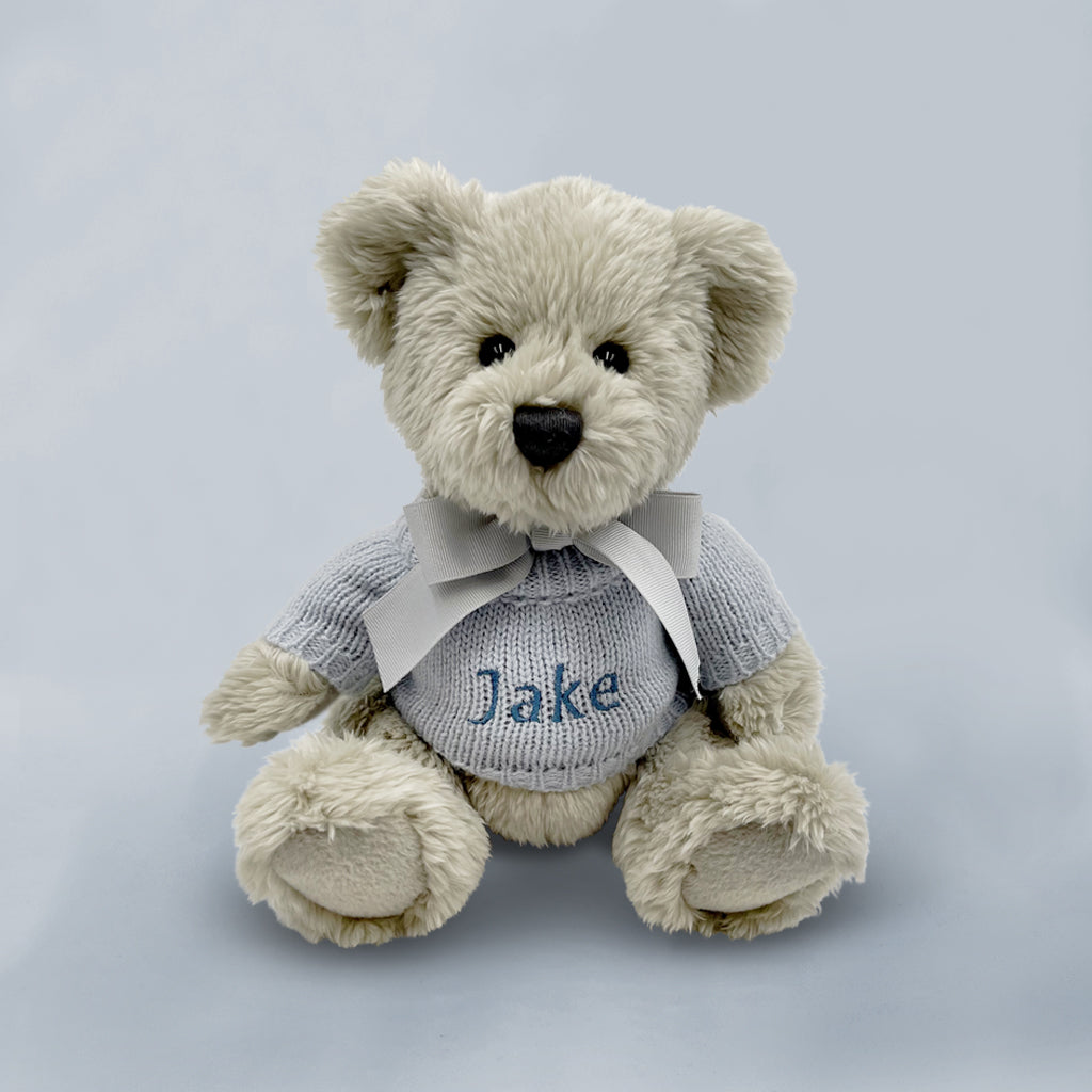 Personalised Berkeley Bear & Little Love Pyjamas, Blue