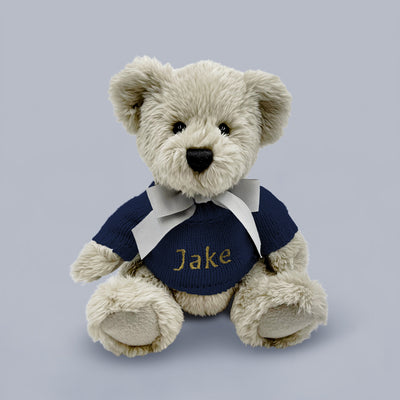 Personalised Baby Boy Gift Teddy Bear Soft Toy
