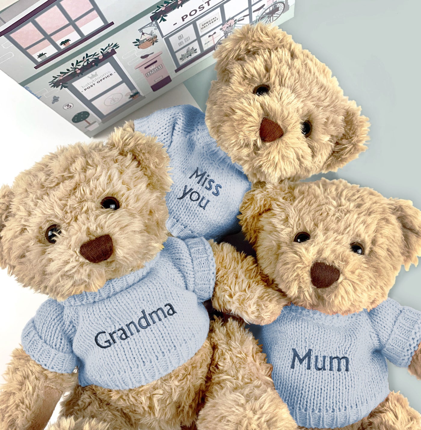 Send A Bear Hug - Blue