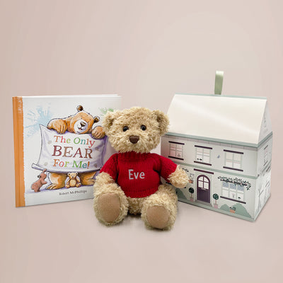 Baby Gift From You To Me Personalised Bertie Bear Book 
