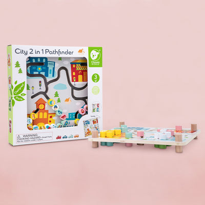 City 2-in-1 Pathfinder Wooden Toy