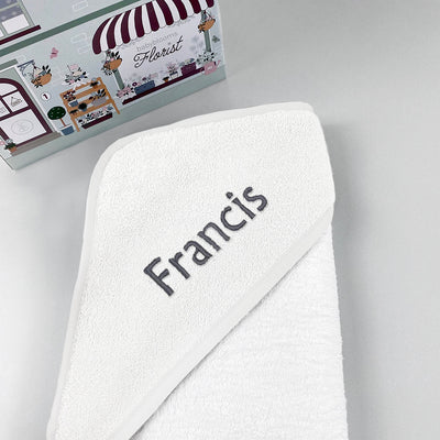 Personalised Cosy Cuddles Gift Set, White - 0-12 Months