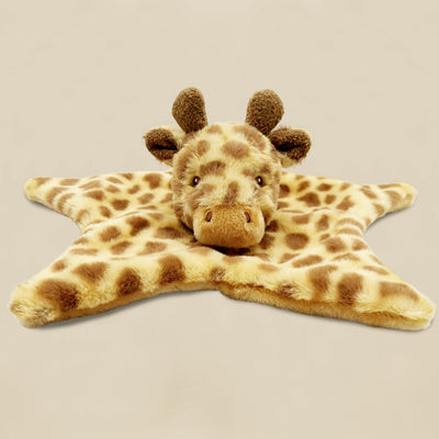 Georgie Giraffe Comforter with Swaddles New Baby Gift Set