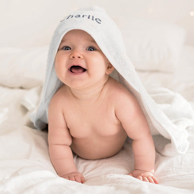 Personalised Hooded Baby Towel