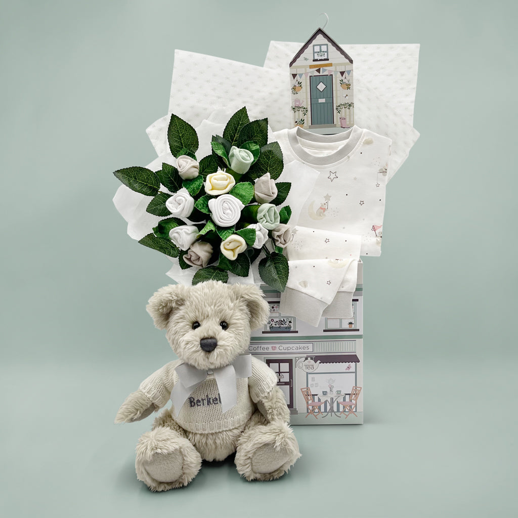 Personalised Little Love Bedtime Welcome Hamper, Neutral