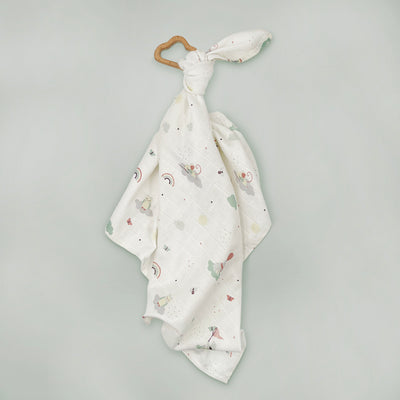 Little Love Day Muslin and Cloud Wooden Teether