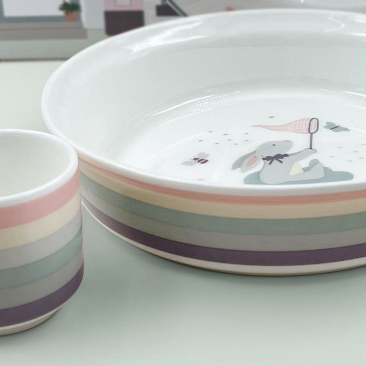 Little Love Bone China Baby Breakfast Set