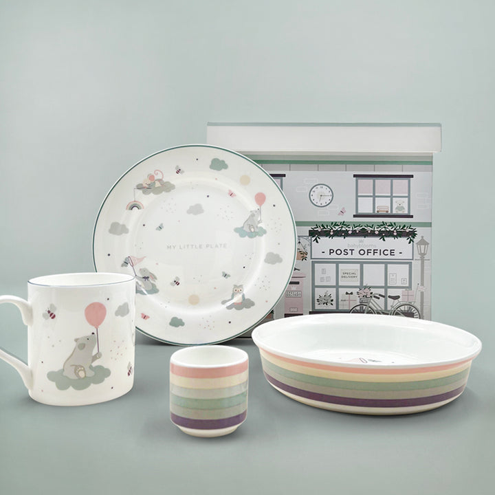 Baby Gift Of Bone China Breakfast Set