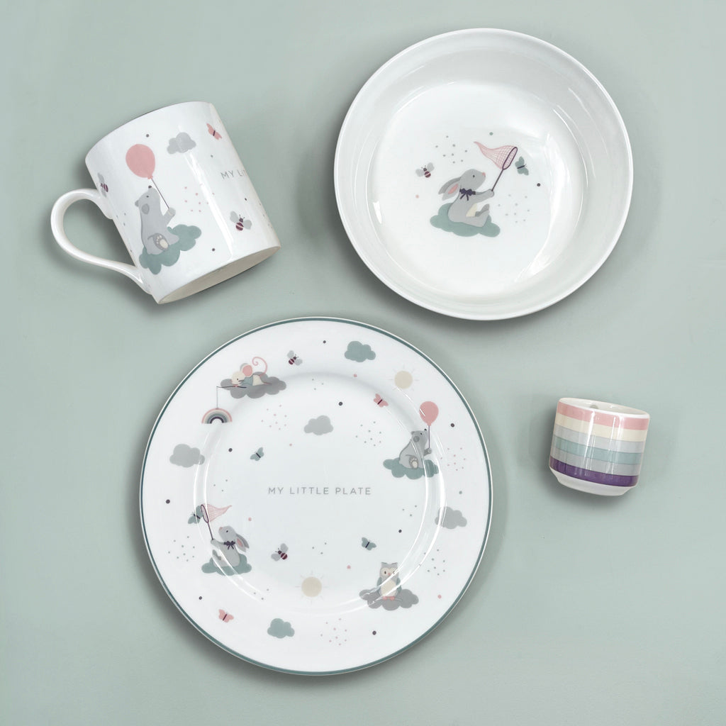 Little Love Bone China Baby Breakfast Set