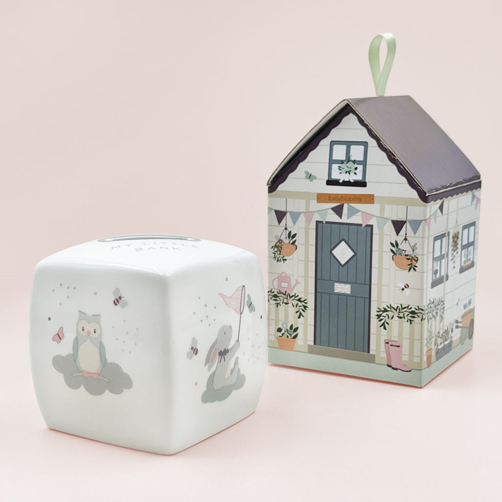 Baby Gift Of Bone China Money Box