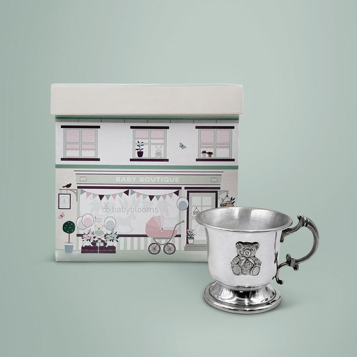 Personalised Little Treasures Berkeley Bear with Keepsake Cup
