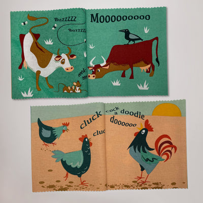 The Noisy Farmyard Rag Book