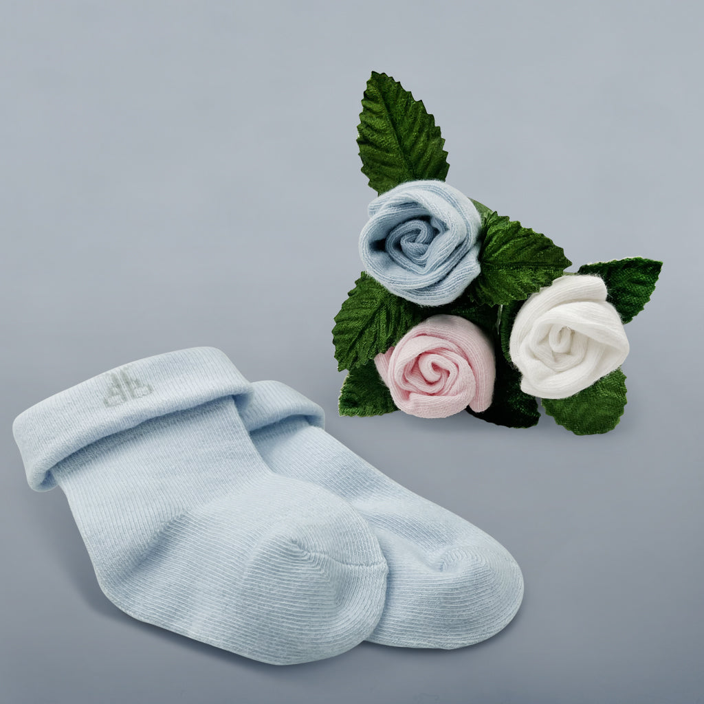 Baby Rosebud Socks