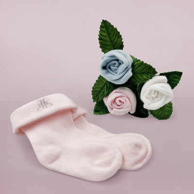 Baby Rosebud Socks